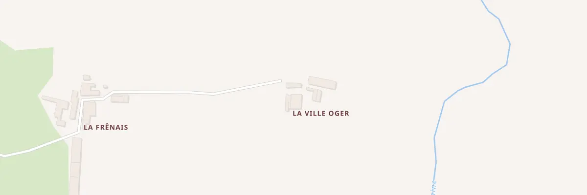 Plan du 8 La Ville Oger à La Bazouge-du-Désert