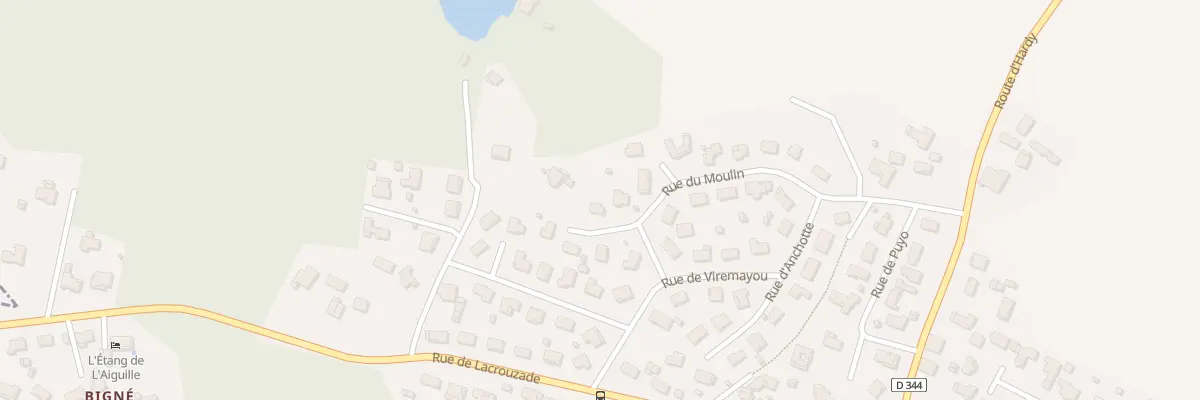 Plan du 24 Rue du Moulin à Oeyreluy