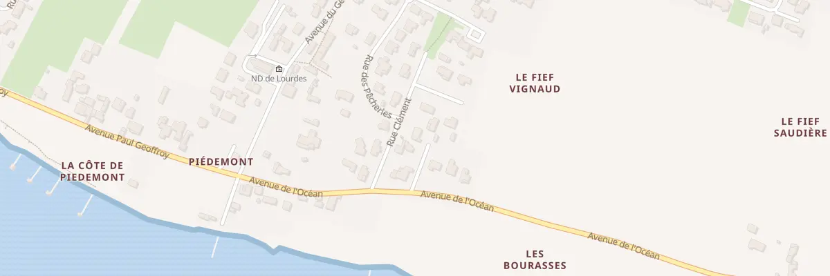 Plan du 10 Rue Clément à Port-des-Barques