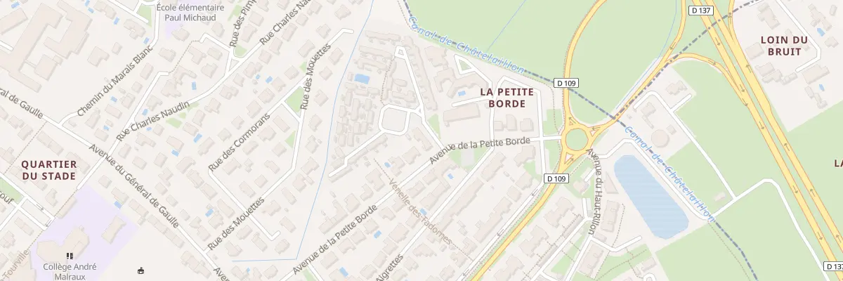 Plan du 19 Av de la Petite Borde à Châtelaillon-Plage