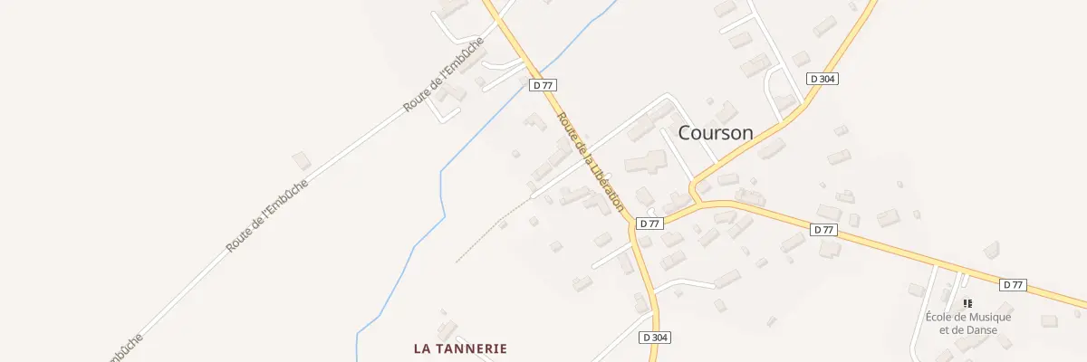 Plan du 4 Imp de l’If - Courson à Noues de Sienne