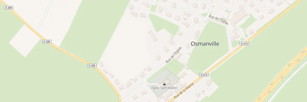 Plan du 8 Rue de l’Église à Osmanville