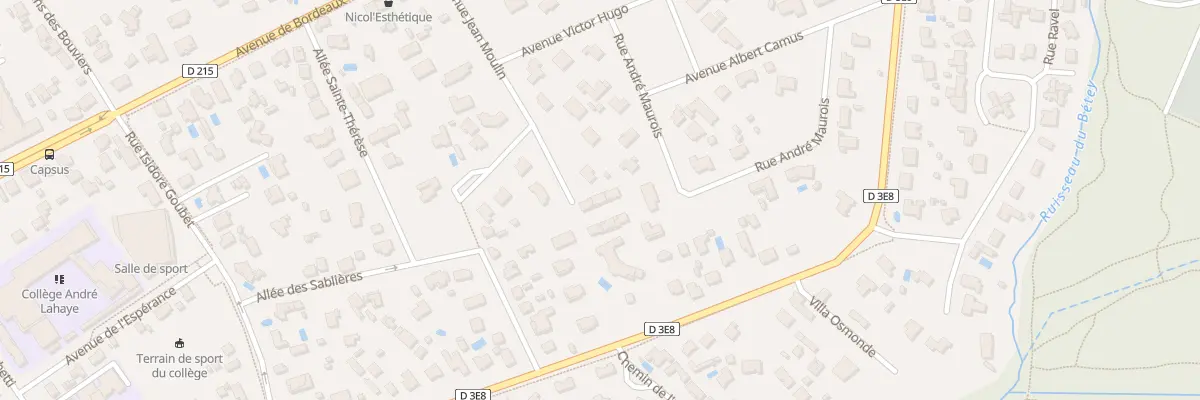 Plan du 15B Av Jean Moulin à Andernos-les-Bains