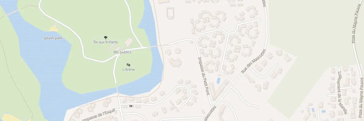 Plan du 1 Imp Petit Pont à Hourtin