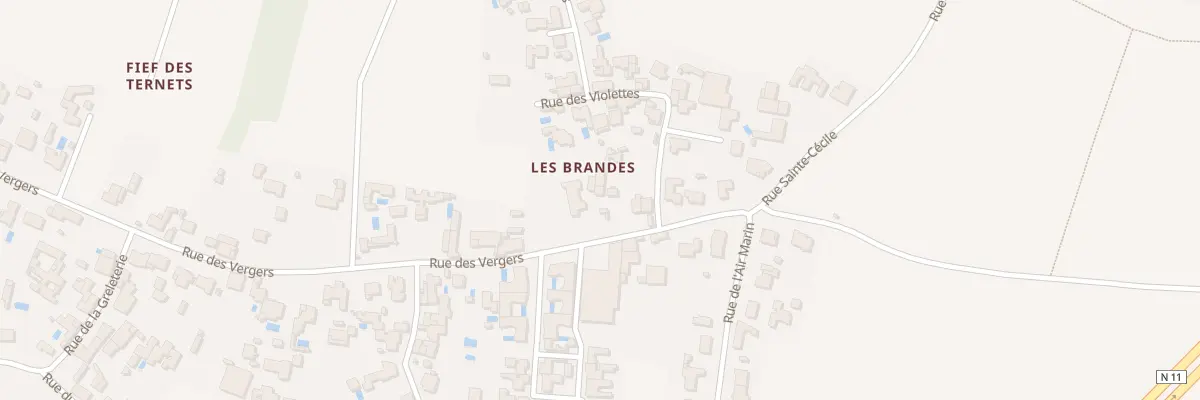Plan du 10 Rue des Vergers à Dompierre-sur-Mer