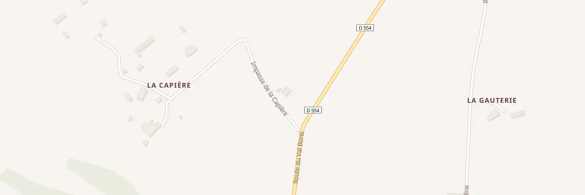 Plan du 2 Imp de la Capière à Saint-Vigor-des-Monts