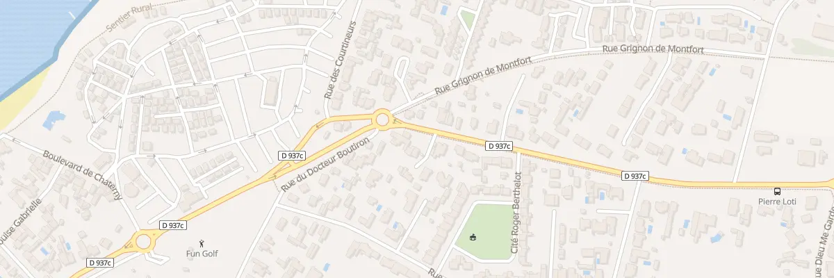 Plan du 1 Rue Pierre Loti à Fouras