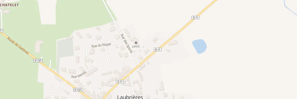 Plan du 25 Rue Notre-Dame à Laubrières