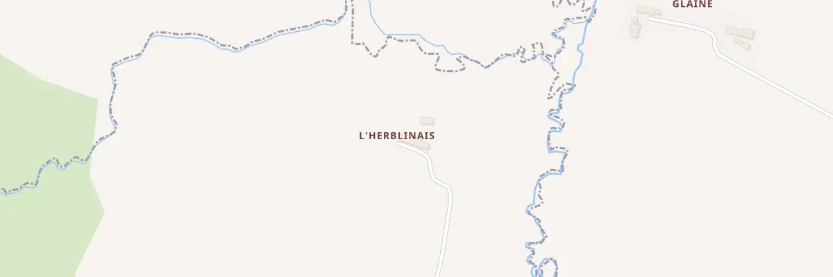 Plan du 7 La Herblinais au Loroux