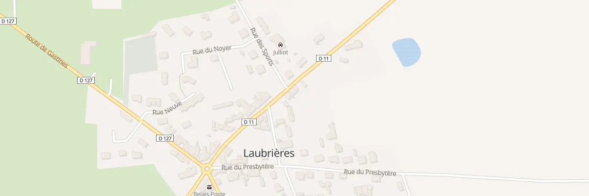 Plan du 16 Rue Notre-Dame à Laubrières