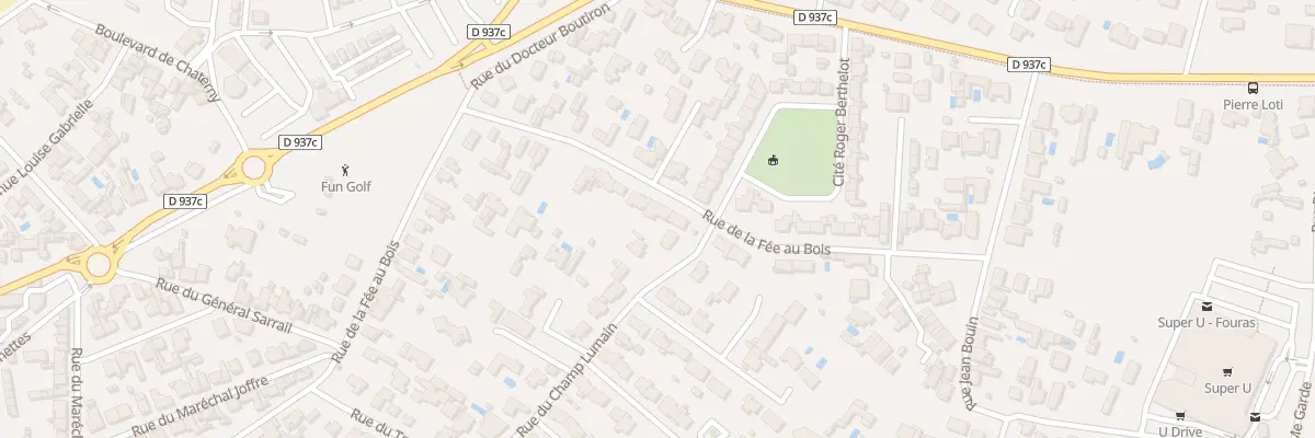 Plan du 111 Rue de la Fee du Bois à Fouras