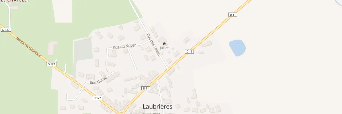 Plan du 23 Rue Notre-Dame à Laubrières