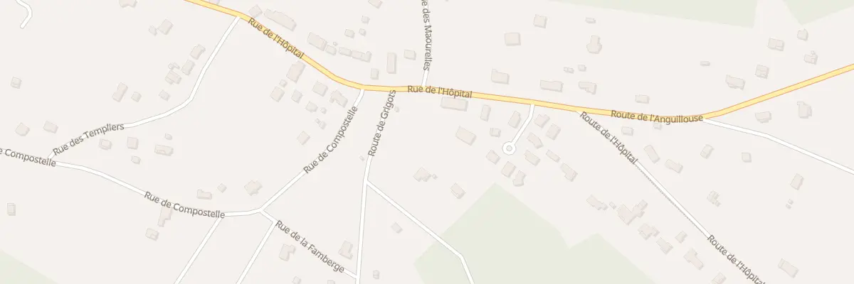 Plan du 25 Rue de l’Hôpital à Grayan-et-l’Hôpital