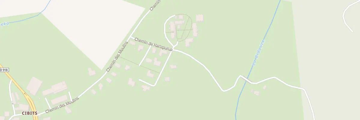 Plan du 55 Che d’Ilharre à Larceveau-Arros-Cibits