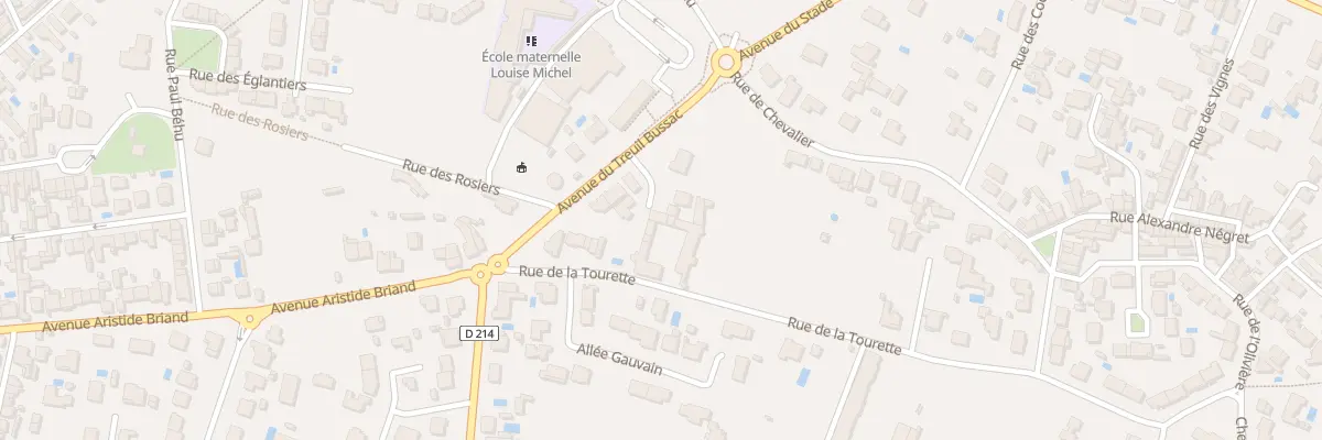 Plan du 3B Av du Treuil Bussac à Fouras