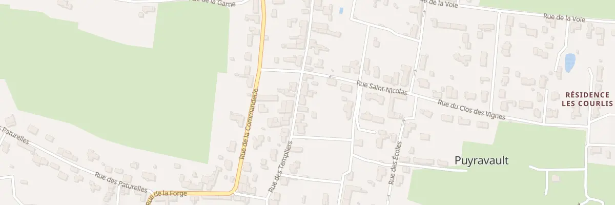 Plan du 17 Rue des templiers à Puyravault