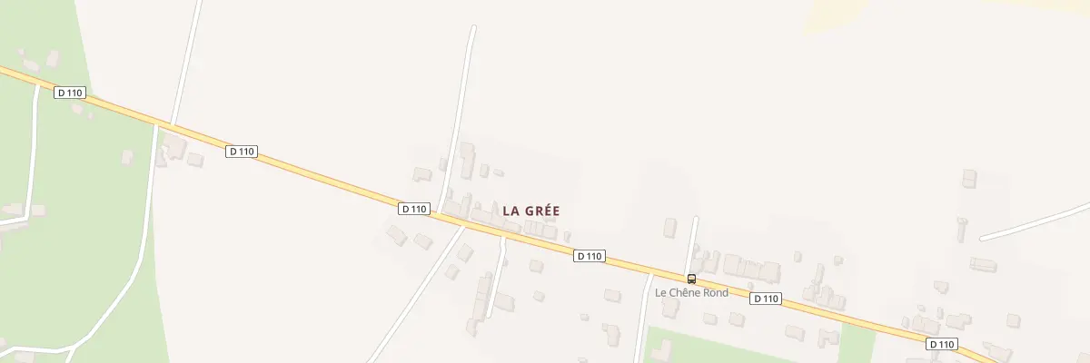 Plan du 15 La Gree à Congrier