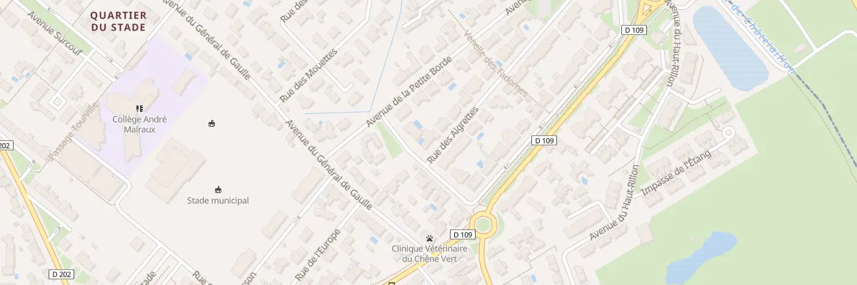 Plan du 1 Rue des Aigrettes à Châtelaillon-Plage