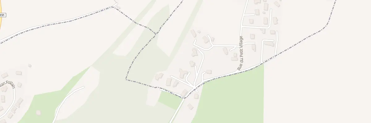 Plan du 80 Rue du Petit Village à Condé-sur-Vire