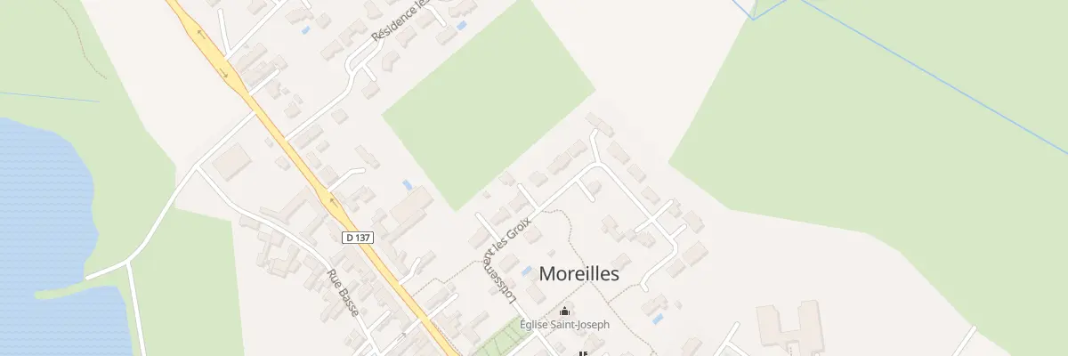 Plan du 4 Lot Les Groix à Moreilles