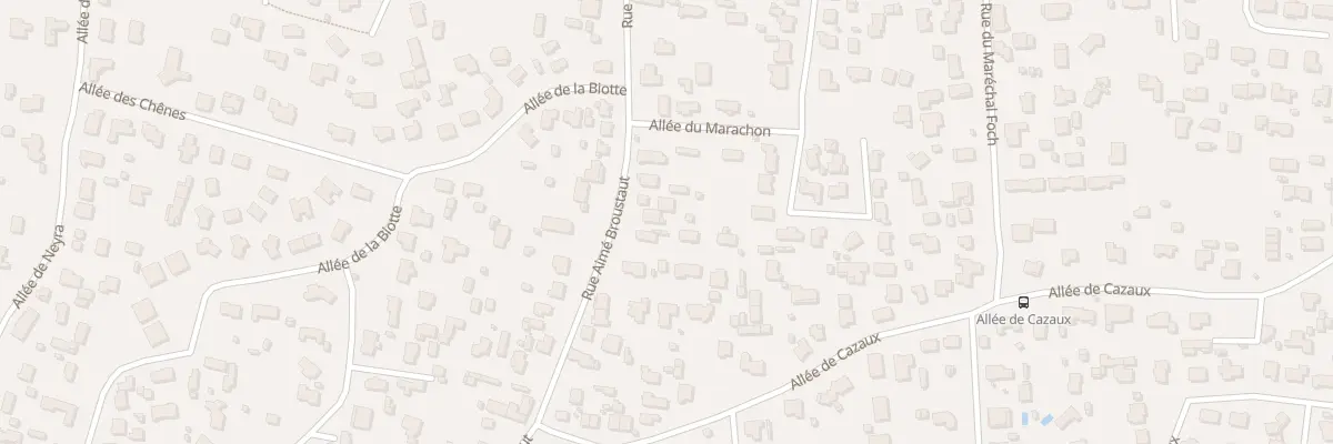 Plan du 71 Rue Aime Broustaut à Gujan-Mestras