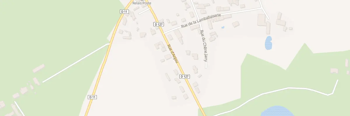 Plan du 8 Rue d’Anjou à Laubrières