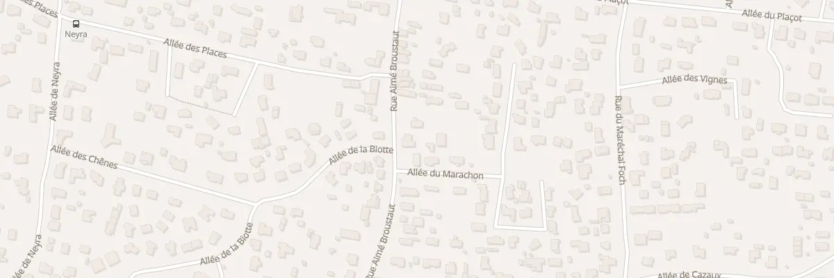 Plan du 61 Rue Aime Broustaut à Gujan-Mestras