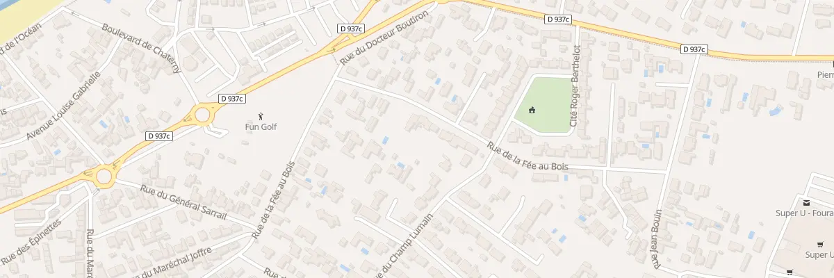 Plan du 105 Rue de la Fee du Bois à Fouras
