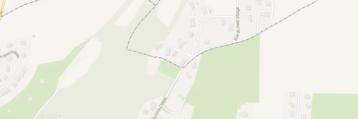 Plan du 86 Rue du Petit Village au Mesnil-Rouxelin