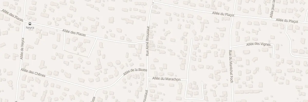 Plan du 57 Rue Aime Broustaut à Gujan-Mestras