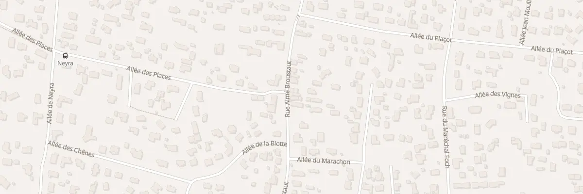 Plan du 53 Rue Aime Broustaut à Gujan-Mestras