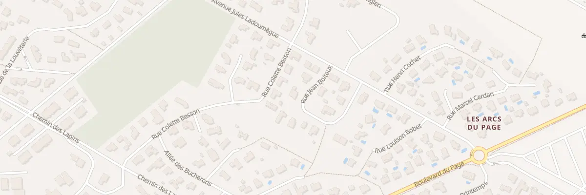 Plan du 19 Rue Jean Boiteux à Andernos-les-Bains