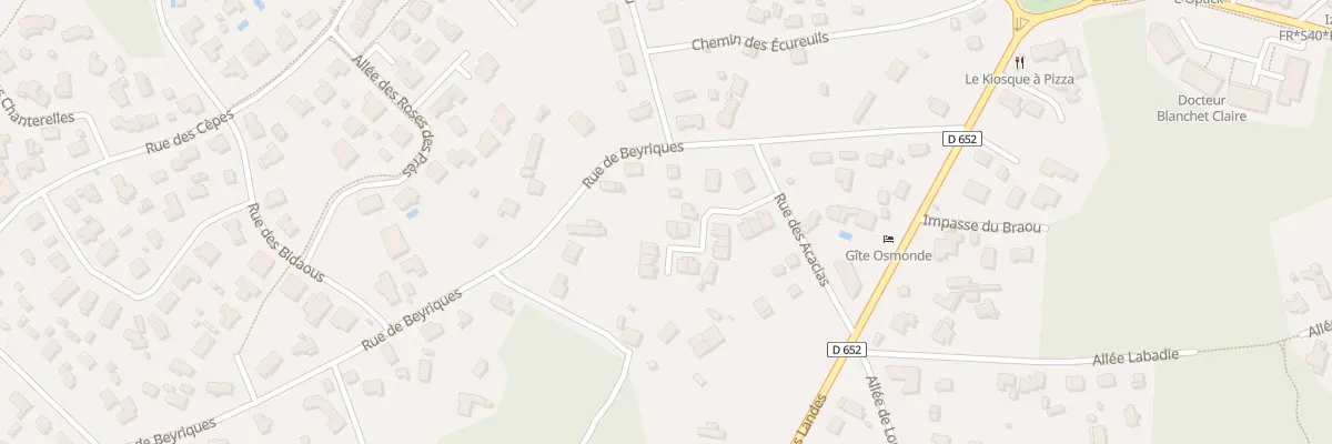 Plan du 111 Rue des Acacias à Sanguinet