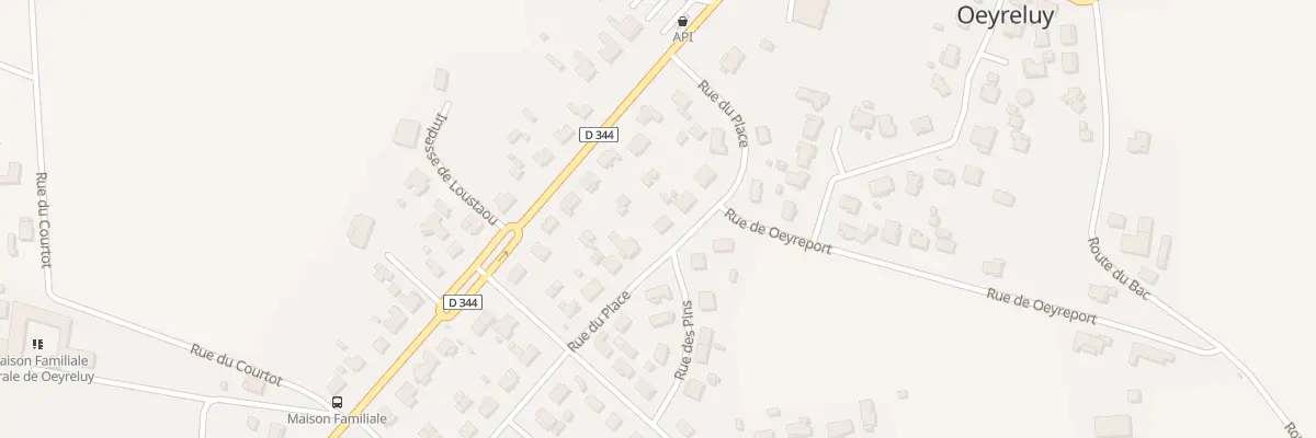 Plan du 5 Rue du Place à Oeyreluy