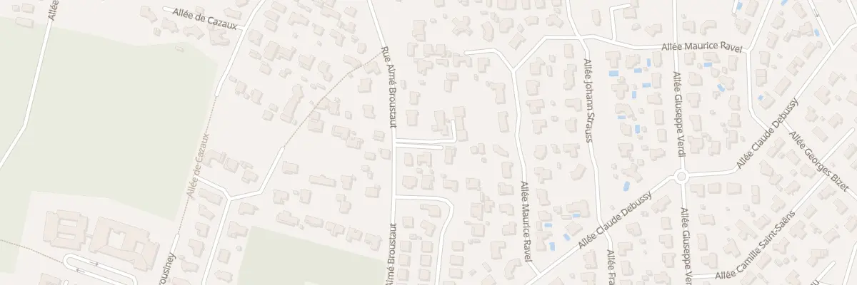 Plan du 121 Rue Aime Broustaut à Gujan-Mestras