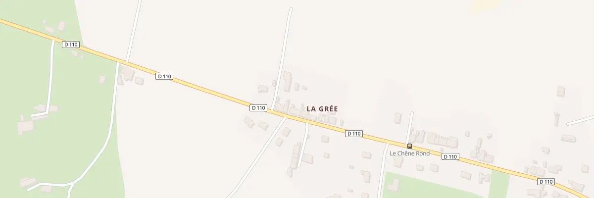 Plan du 7 La Gree à Congrier