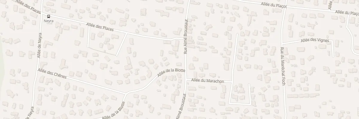 Plan du 68 Rue Aime Broustaut à Gujan-Mestras