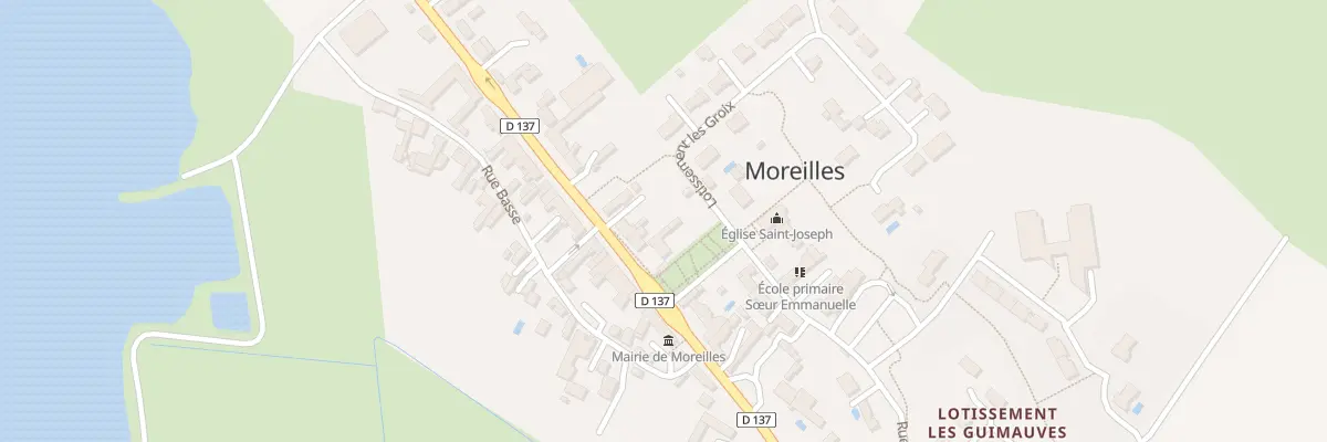 Plan du 16 Rue nationale à Moreilles