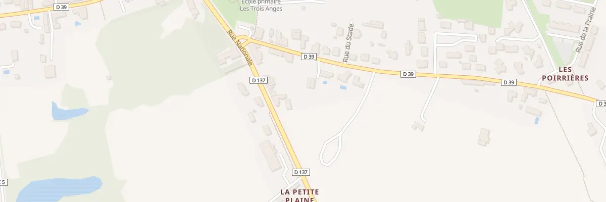 Plan du 63 Rue nationale à Saint-Vincent-Sterlanges