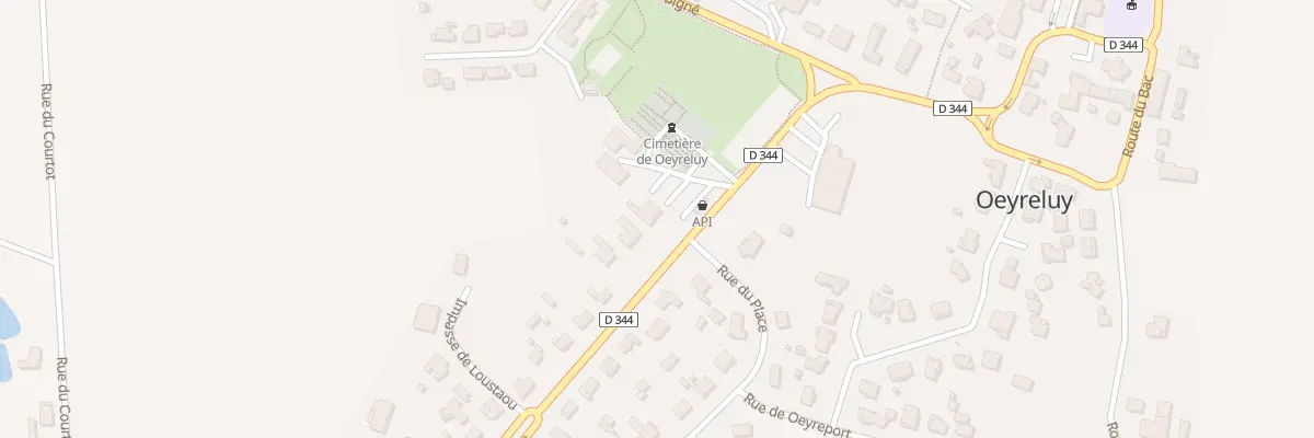 Plan du 1 Rue de Monteils à Oeyreluy