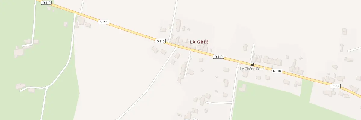 Plan du 6 La Gree à Congrier