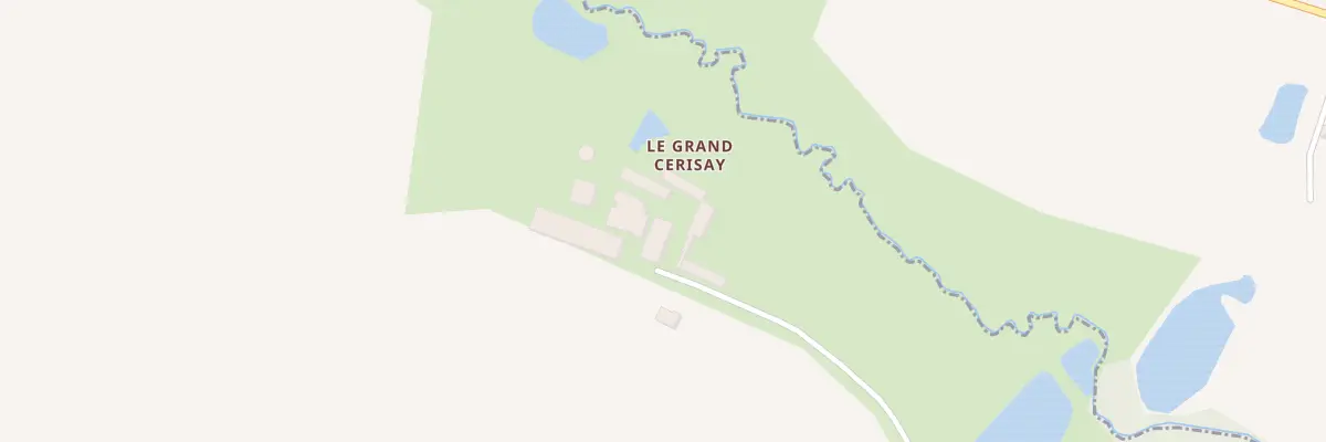 Plan du 2 Le Grand Cerisais à Mondevert