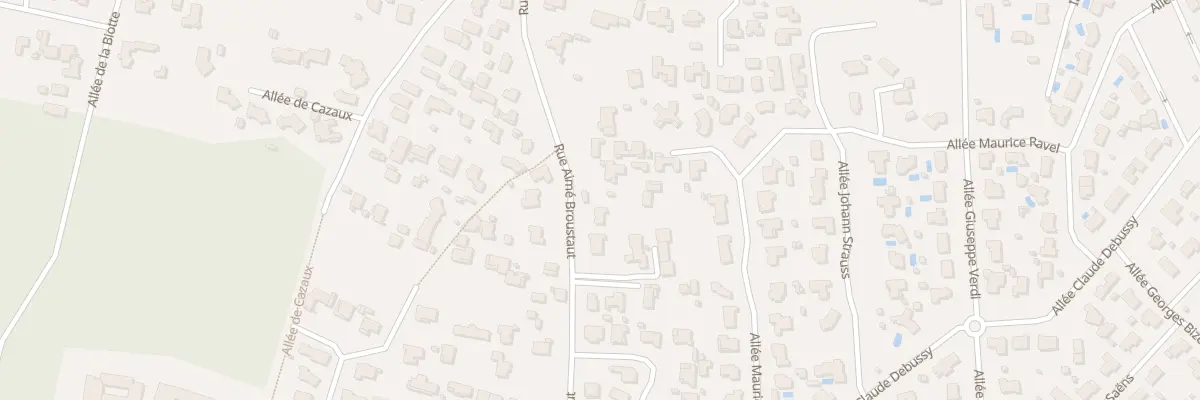 Plan du 113A Rue Aime Broustaut à Gujan-Mestras