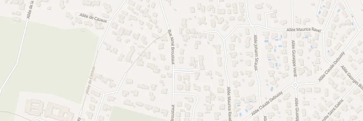 Plan du 117 Rue Aime Broustaut à Gujan-Mestras