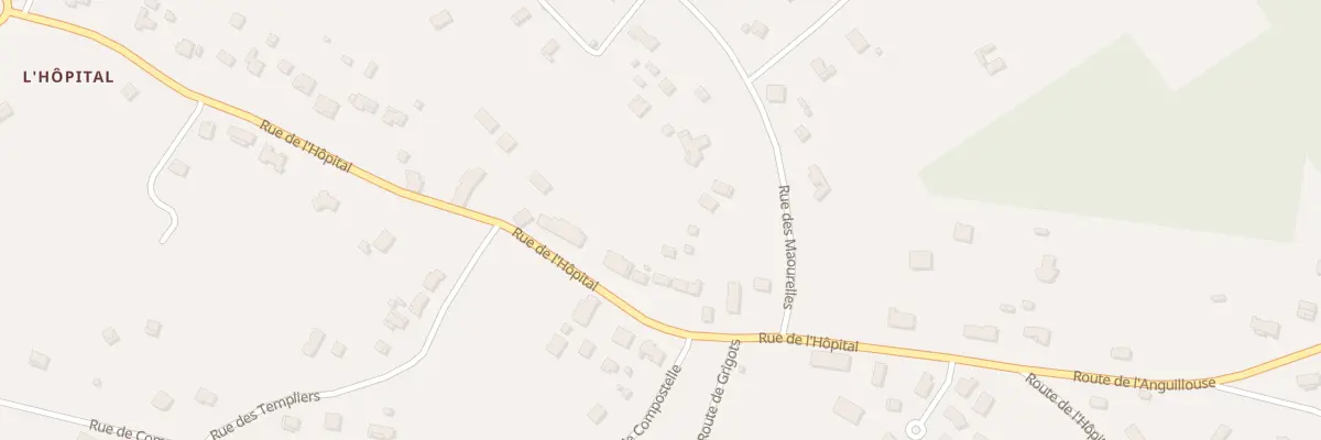 Plan du 32 Rue de l’Hôpital à Grayan-et-l’Hôpital