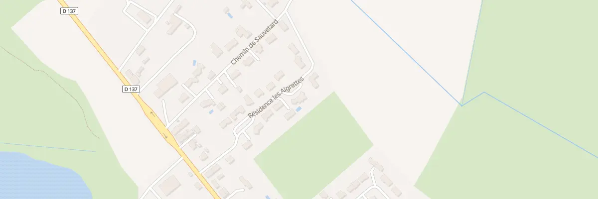 Plan du 14 Res Les Aigrettes à Moreilles