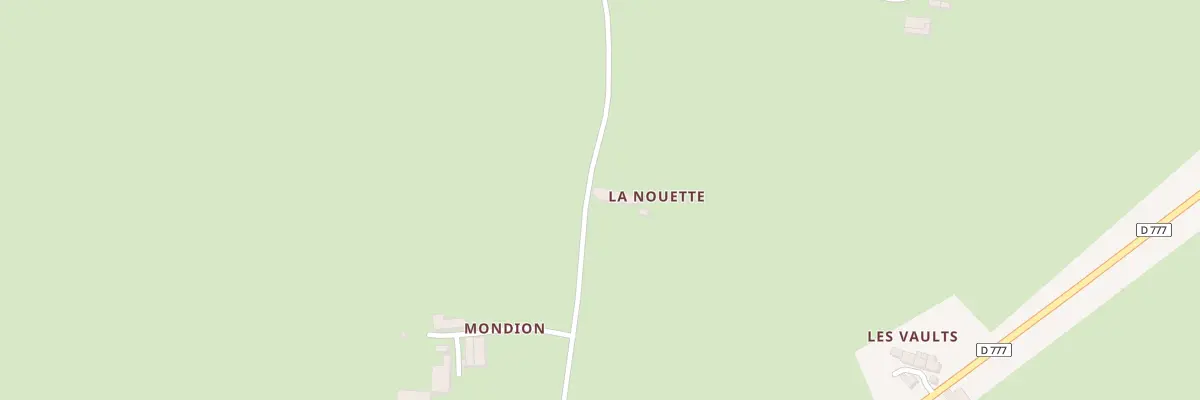 Plan du 5010 La Nouette à Saint-M’Hervé