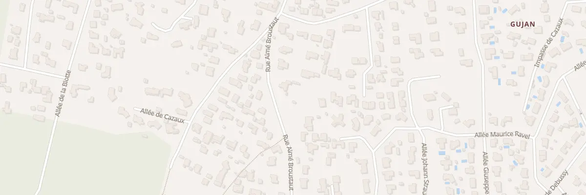 Plan du 103 Rue Aime Broustaut à Gujan-Mestras