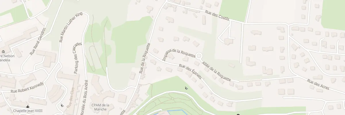 Plan du 16 Imp de la Roquette à Saint-Lô