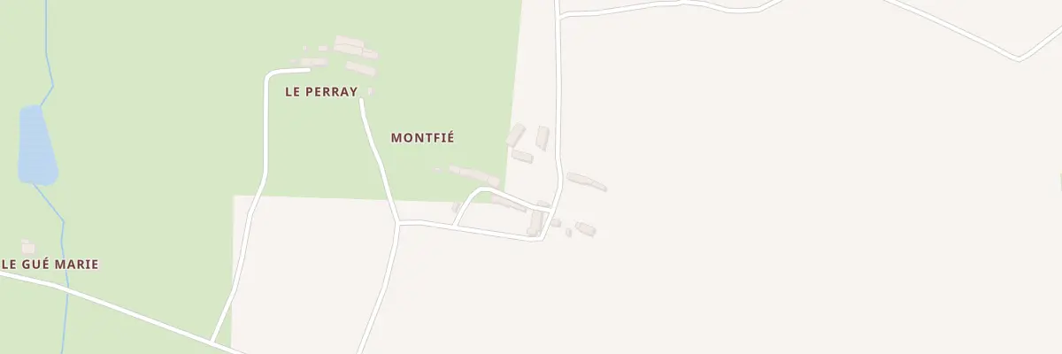 Plan du 7 Monfie à La Chapelle-Fleurigné